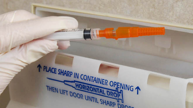 Proper Use Of Sharps Needle Containers Secure Waste