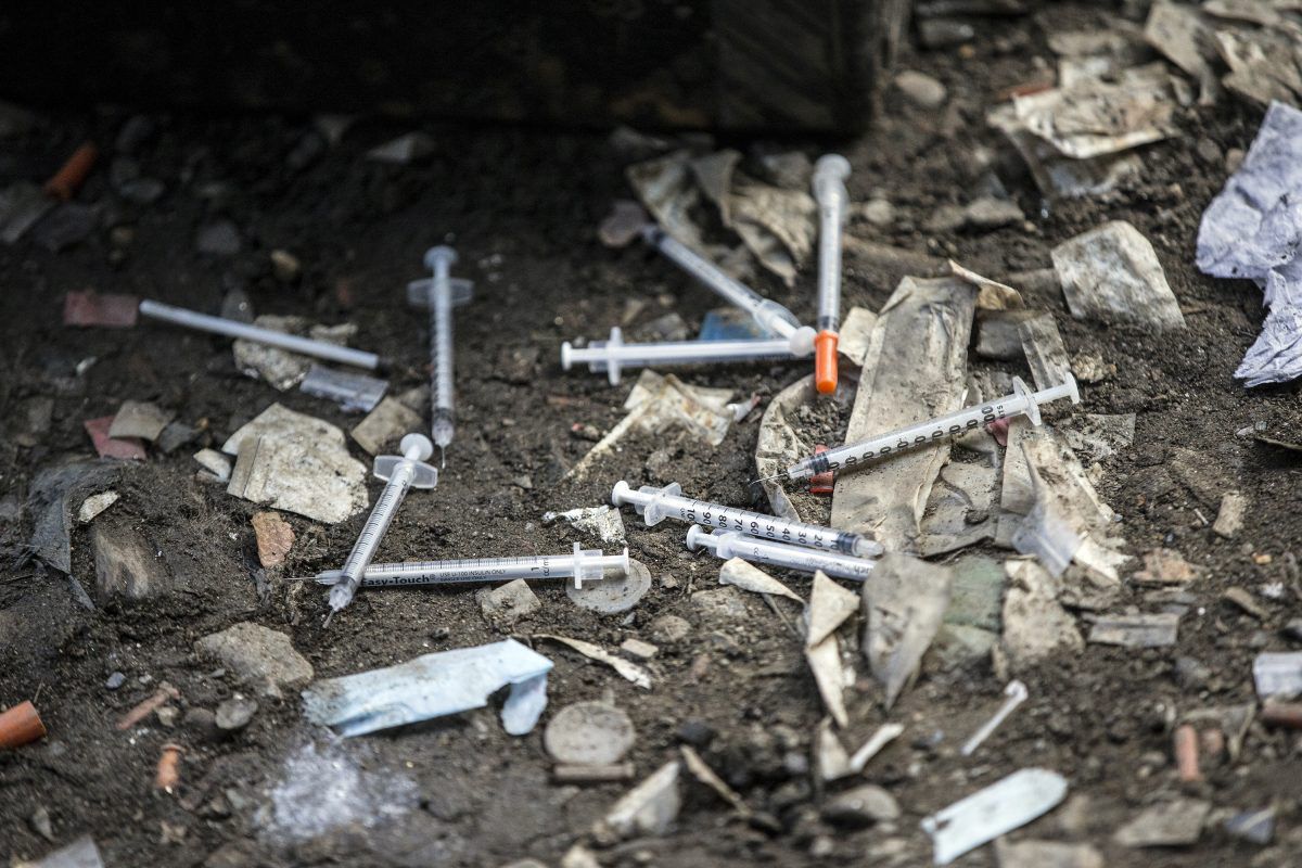 Improper Sharps Disposal