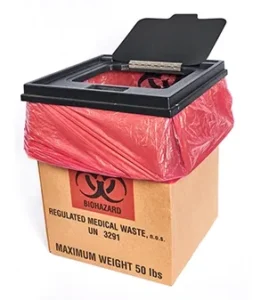 Medical Waste Box Weight 50 Pounds