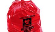 Red Infectious Medical Waste Bag