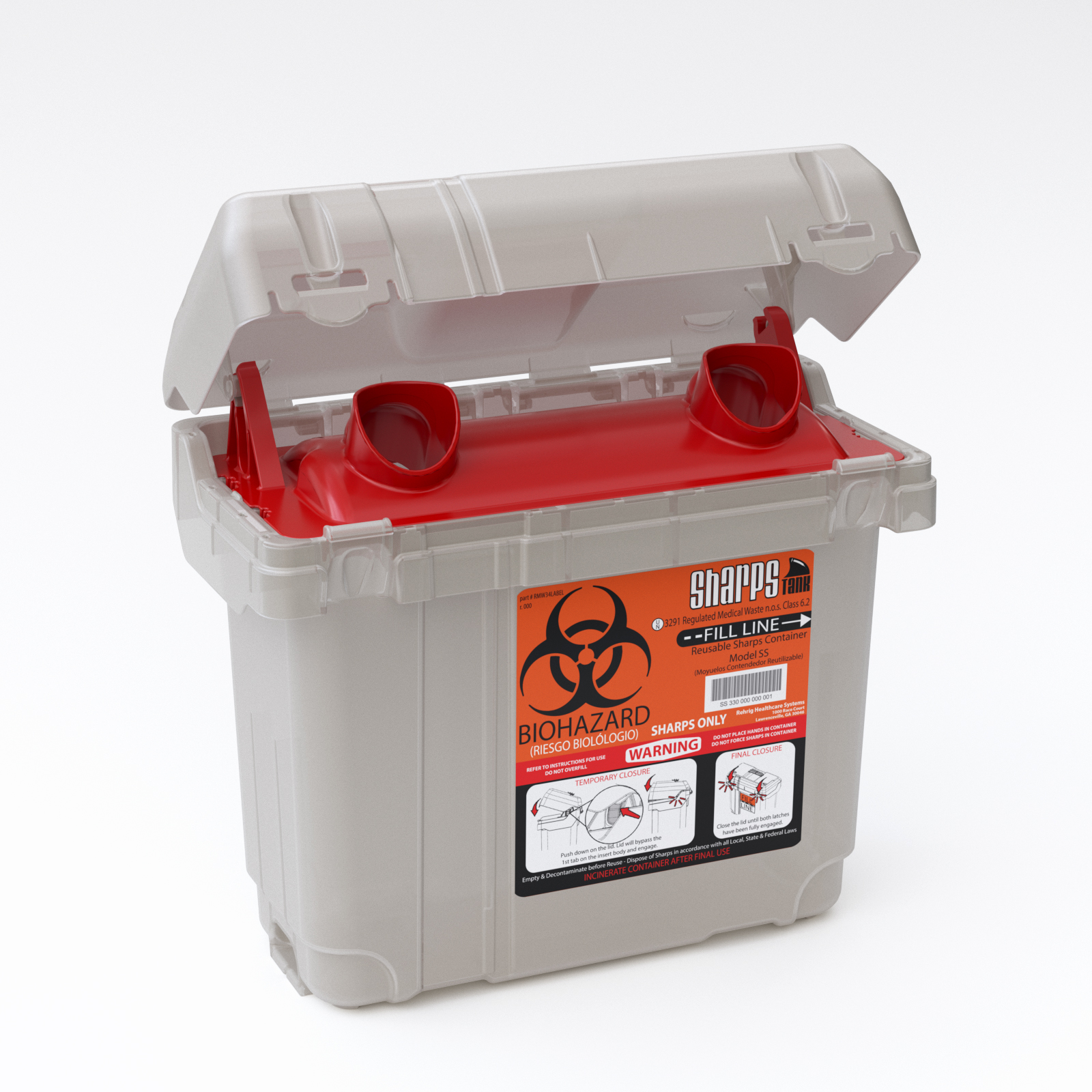 Reusable Sharps Container Medical Waste