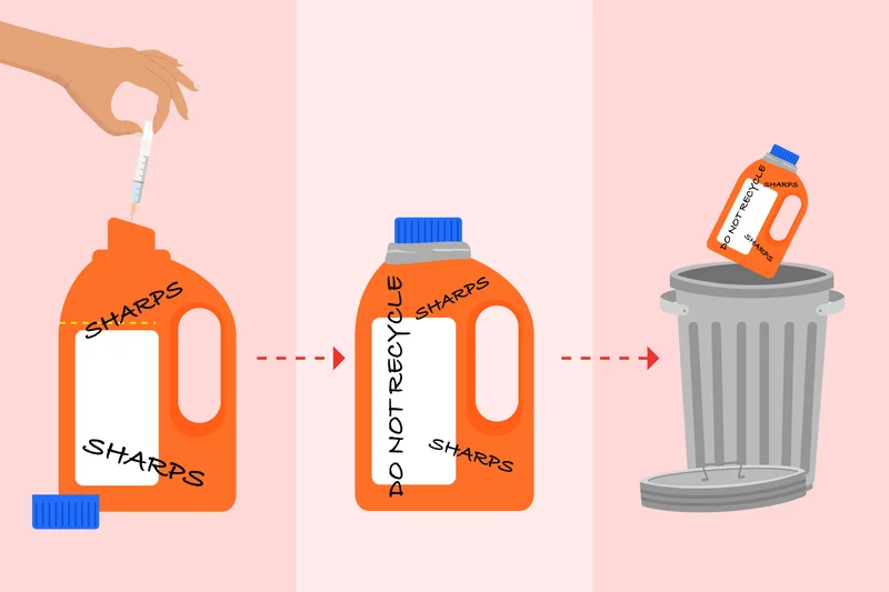 How To Dispose Of Sharps Needles At Home Safely - Secure Waste How To Dispose Of Sharps Needles At Home Safely