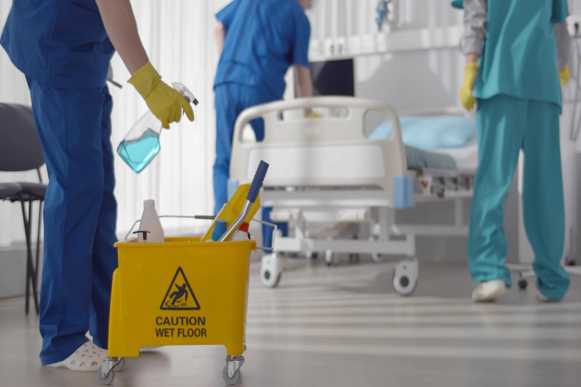 Using Bleach In Hospital Room Cleaning and Disinfection