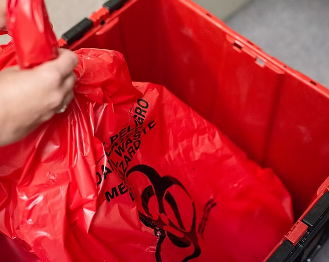 What Goes In The Biohazard Bag
