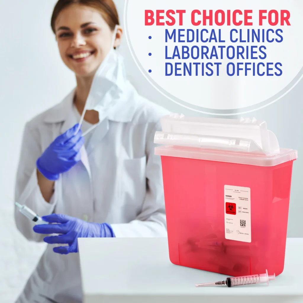 Biohazard Sharp Container