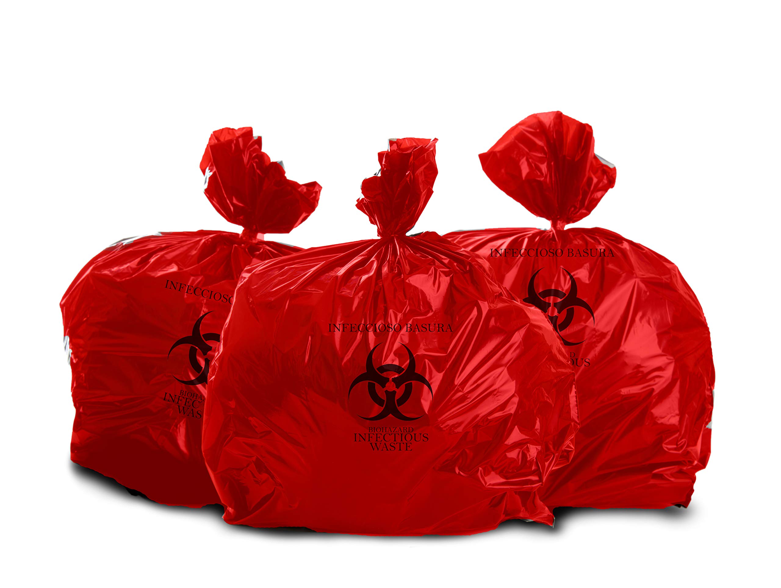 Red Medical Waste Bag - Secure Waste Red Medical Waste Bag
