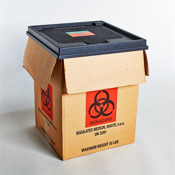 Standard Biohazard Waste Bin