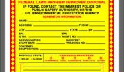 What Is A Hazardous Waste Label