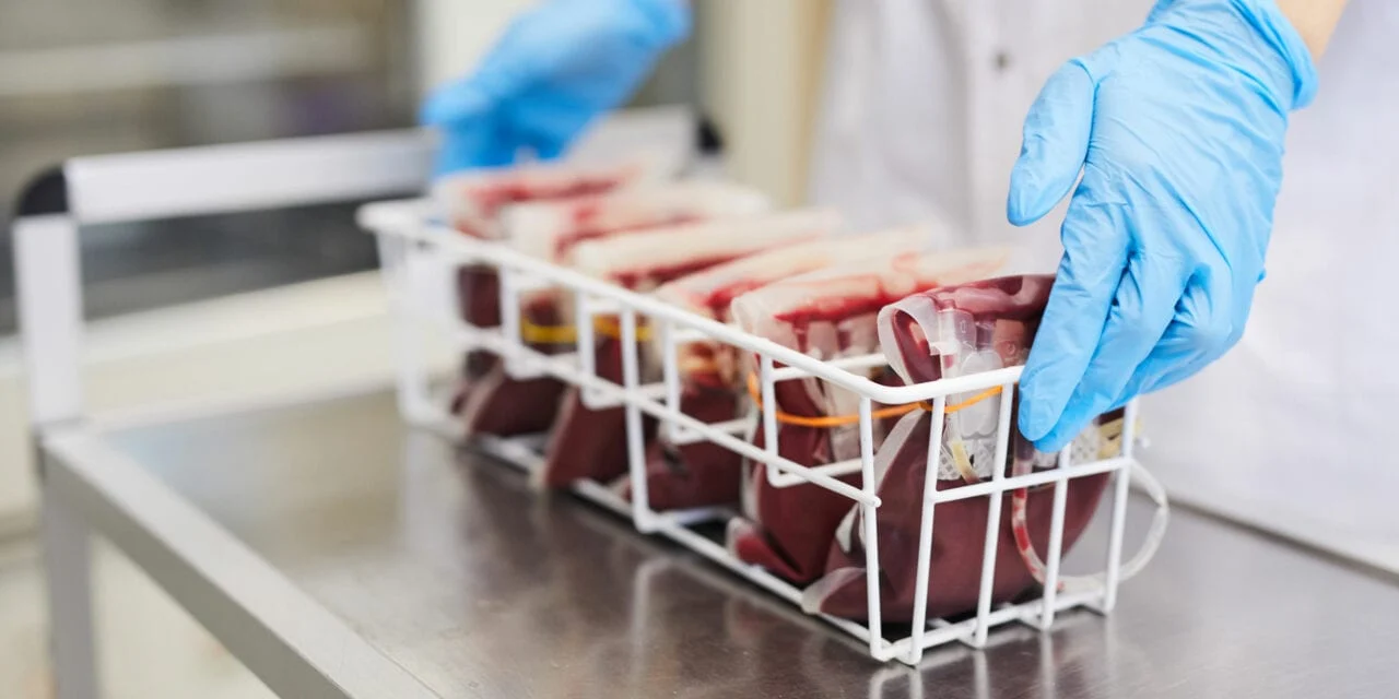 Blood Is A Biohazard. Dispose Of In the Medical Waste Box