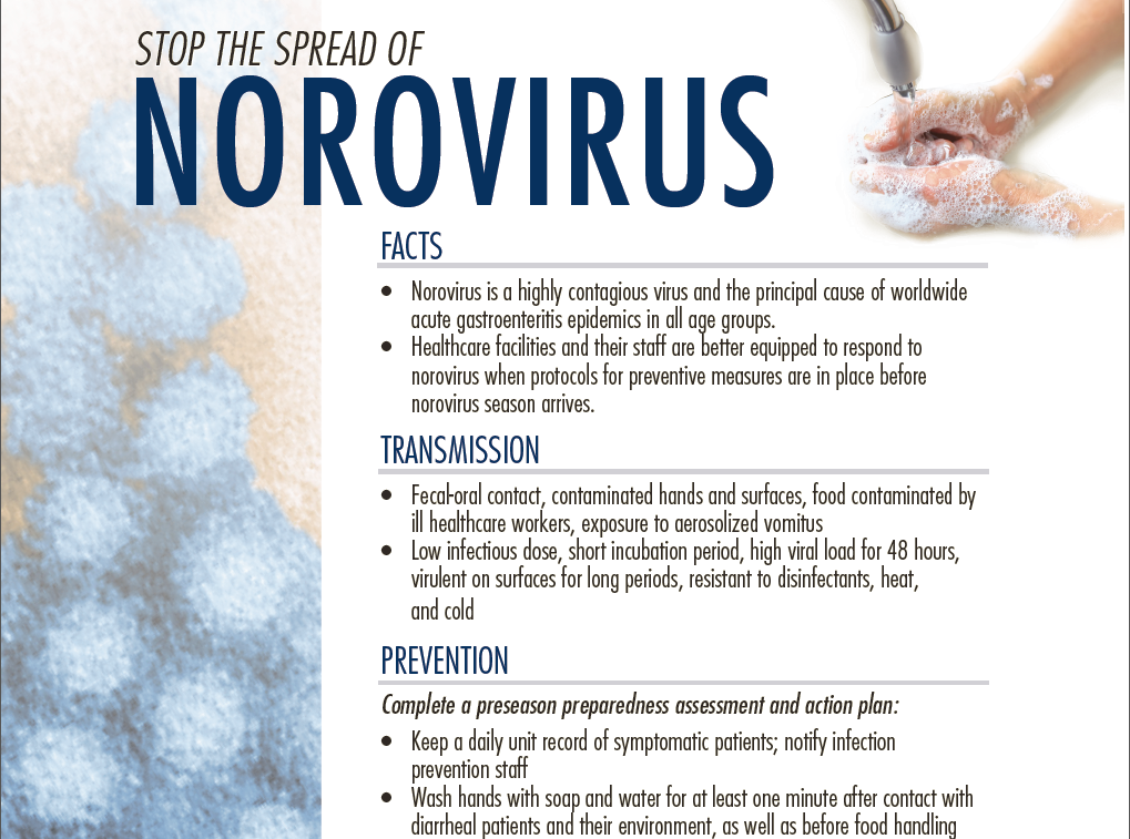 Norovirus Wash Your Hands