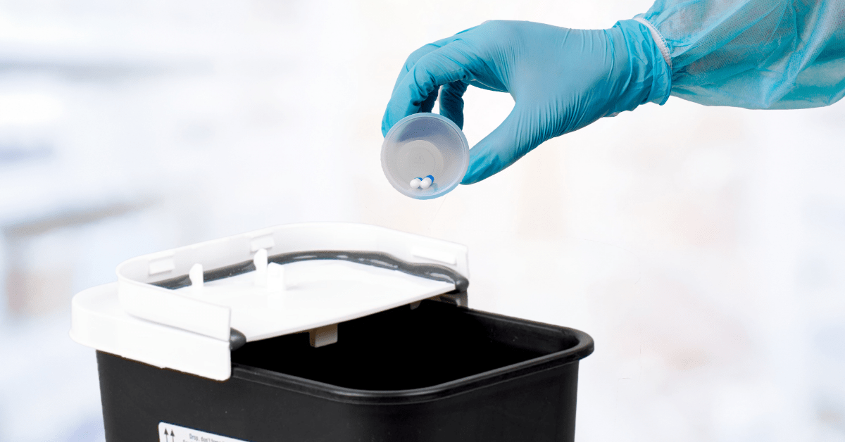 Bulk Chemotherapy Waste Black Hazardous Container