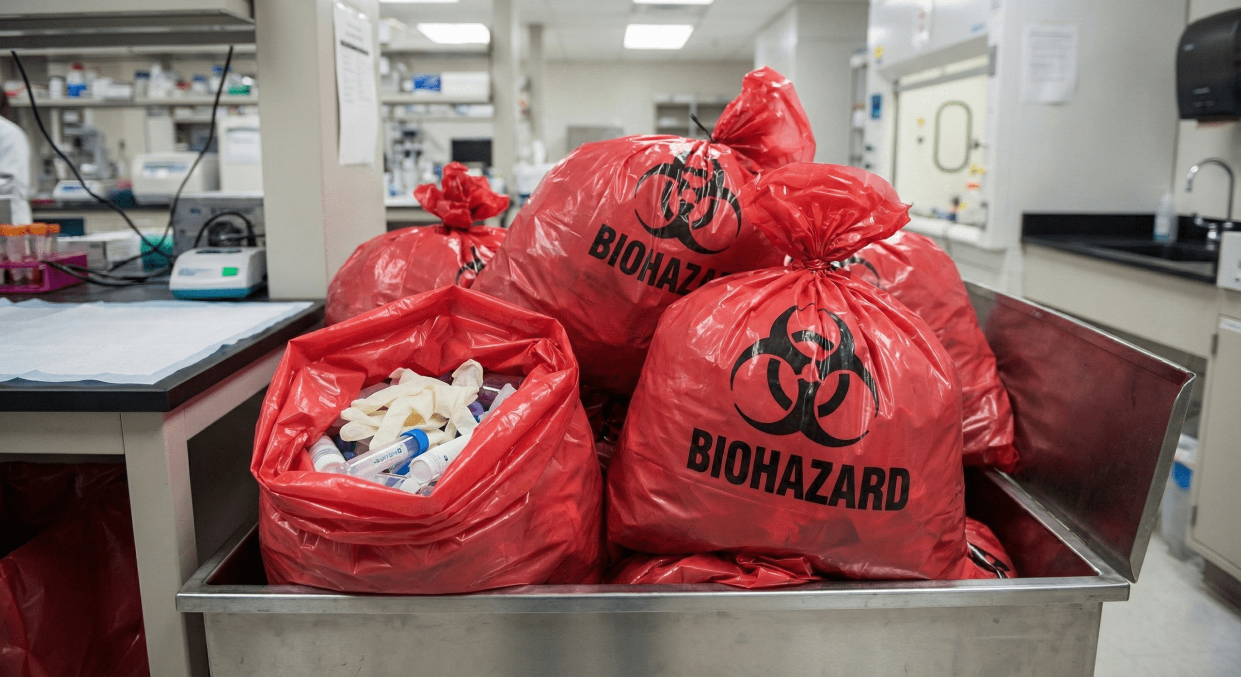 Red Bag Waste Disposal