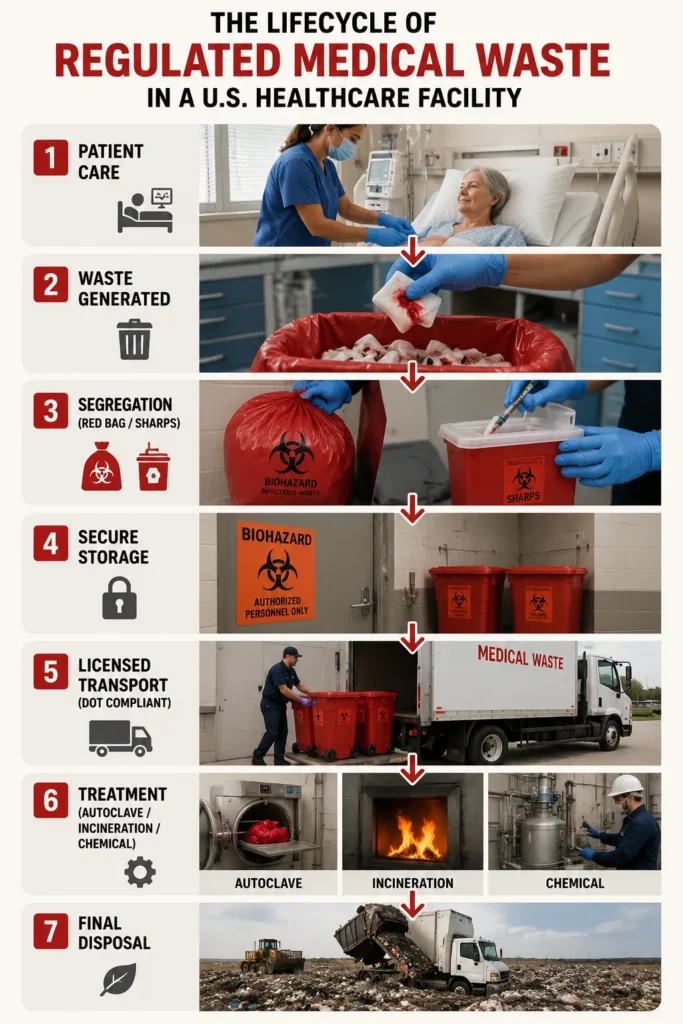 Lifecycle of Regulated Medical Waste