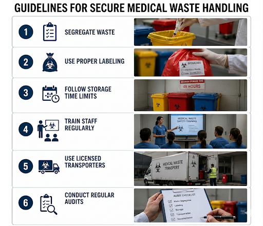 Guidelienes for medical waste disposal
