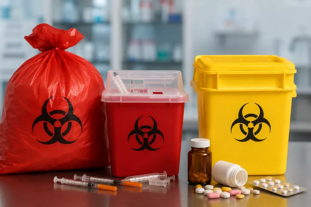 Biohazard Waste, Sharps, And Pharmaceutical Waste
