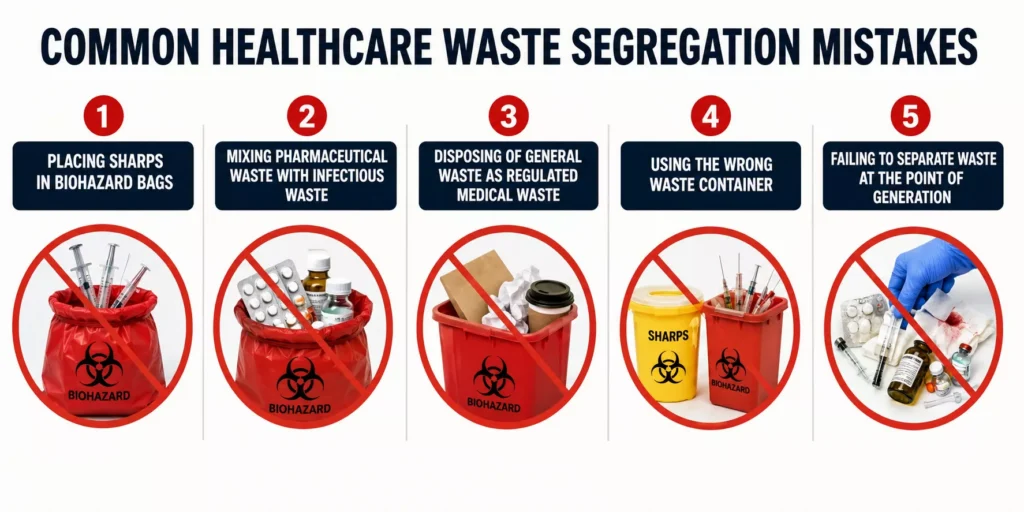 Common Healthcare Waste Segregation Mistakes