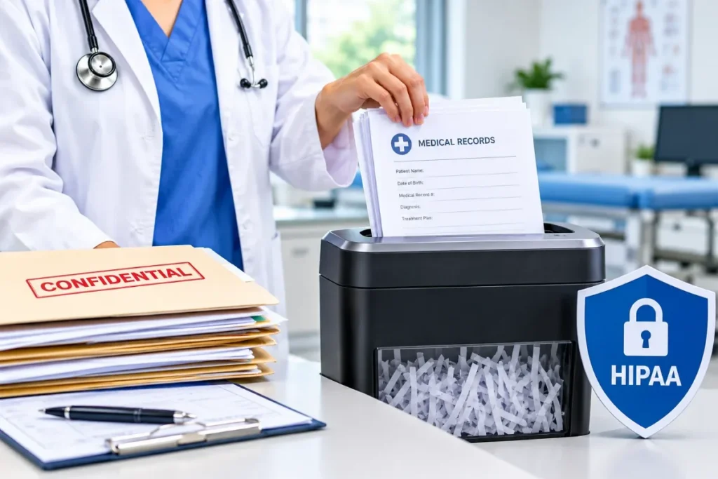 HIPAA-Compliant Document Destruction