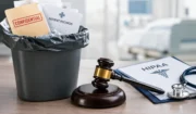 What are the Penalties for HIPAA Violations Related to Improper Waste Disposal?